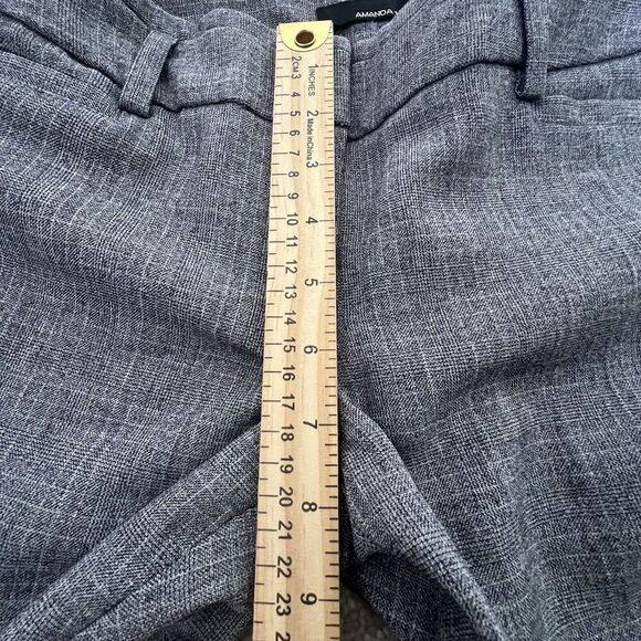 Amanda & Chelsea Gray Career Pants‎ Size 2 - Picture 7 of 7